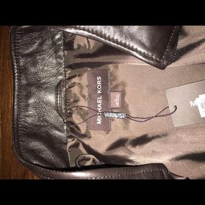 Michael Kors Jackets & Coats - Sleek Men’s Michael Kors Brown Leather Jacket Michael Kors Jackets & Coats - Sleek Men’s Michael Kors Brown Leather Jacket